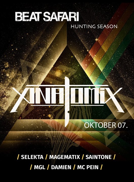 Beat Safari: Anatomix – eseményborító