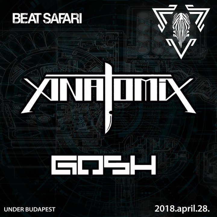 Beat Safari: Anatomix / Gosh – eseményborító