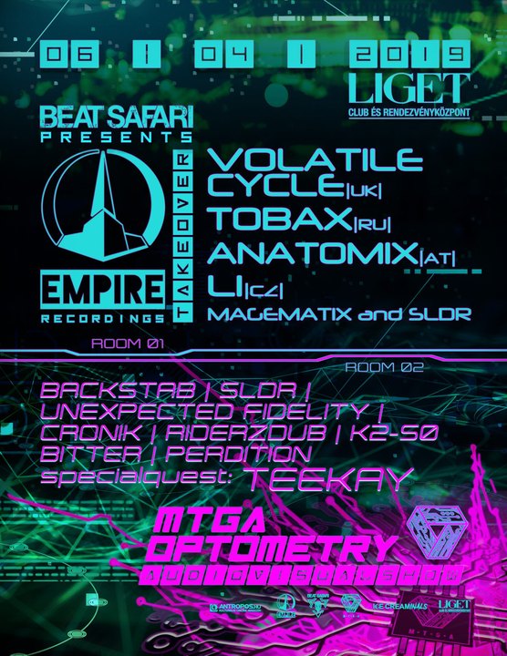 Beat Safari: Empire Takeover – eseményborító