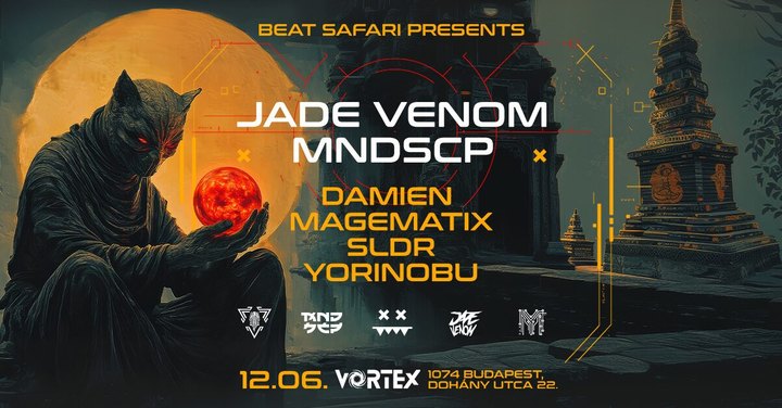 Beat Safari: Jade / MNDSCP – eseményborító