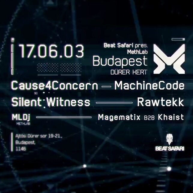 Beat Safari: MethLab Budapest – eseményborító
