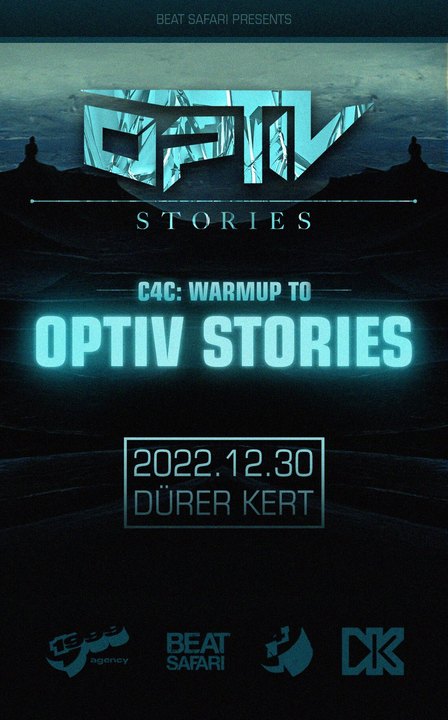 Beat Safari: Warmup to Optiv Stories – eseményborító