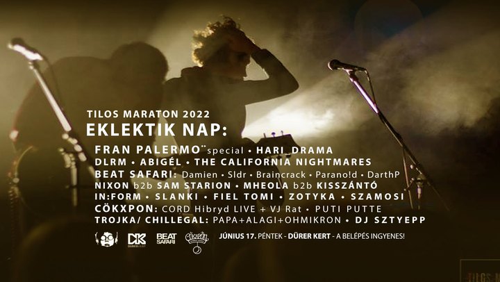 Beat Safari: Tilos Maraton – eseményborító