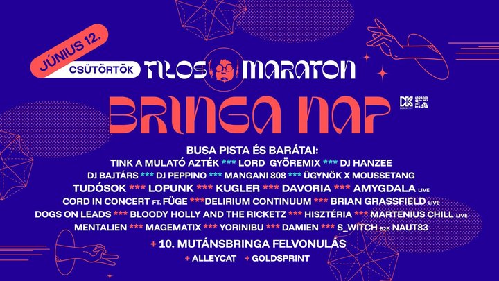 Beat Safari: Tilos Maraton / Bringa Nap – eseményborító
