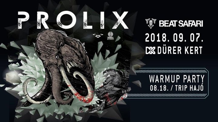 Beat Safari: Warmup to Prolix – eseményborító