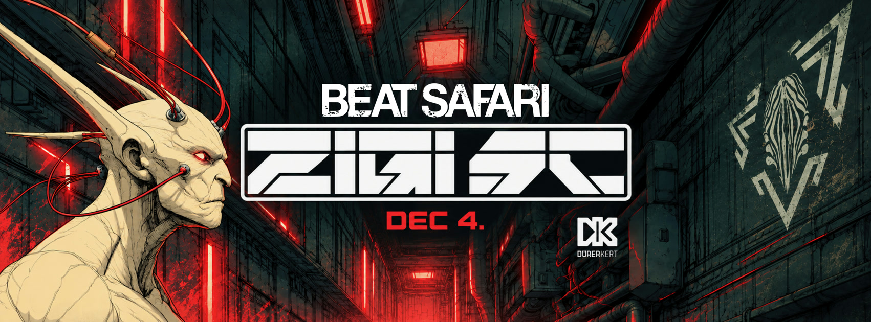 Beat Safari pres. ZIGI SC — eseményborító